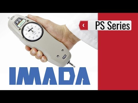 Imada PS - Mechanical Force Gauge (product video presentation)