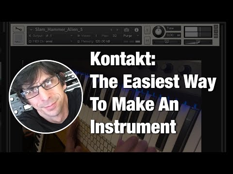 Kontakt: The Easiest Way To Make An Instrument (With One Sample)