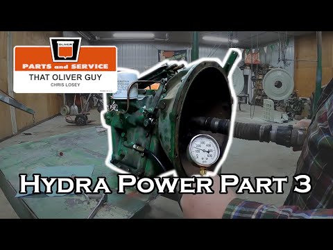 Oliver Hydra Power Drive Rebuild Part 3 - final assembly and testing