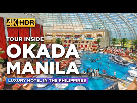 See This Massive Indoor Beach Inside OKADA MANILA! | 5-Star Luxury Hotel Tour in the Philippines