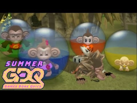 Super Monkey Ball 2: Monkeyed Ball Race of Yutori v Geoff in 26:10 - SGDQ 2018