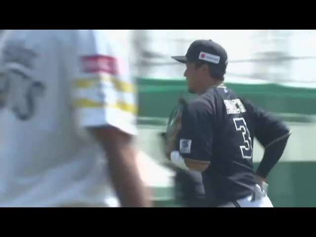 【ファーム】流石の守備力!! バファローズ・安達了一 二遊間への打球を軽快に捌く!! 2024年9月5日 福岡ソフトバンクホークス 対 オリックス・バファローズ