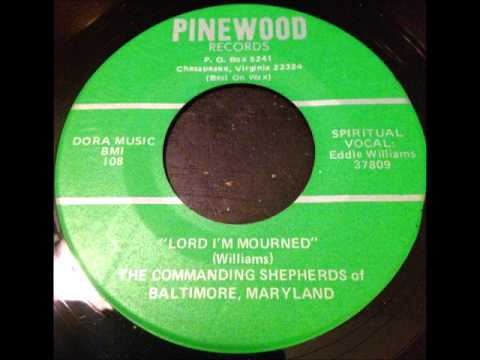 commanding shepherds - 'lord i'm mourned' baltimore gospel 45 on pinewood