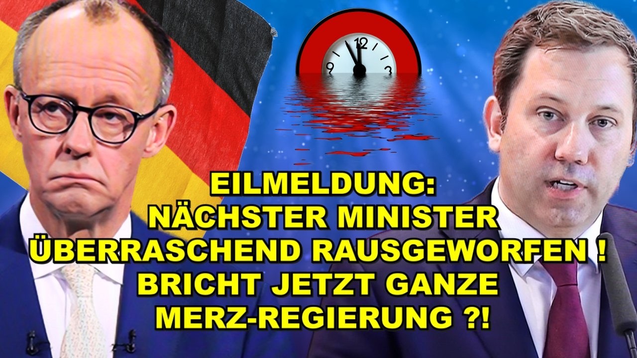 EIL: Nächster RAUSWURF! BRICHT Regierung?