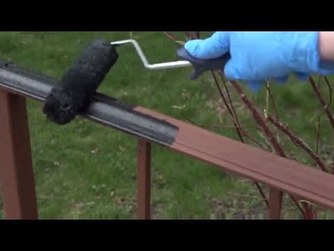 How to paint a rusted wrought iron railing