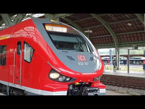 Der neue 632 (Pesa Link) in Hagen Hbf