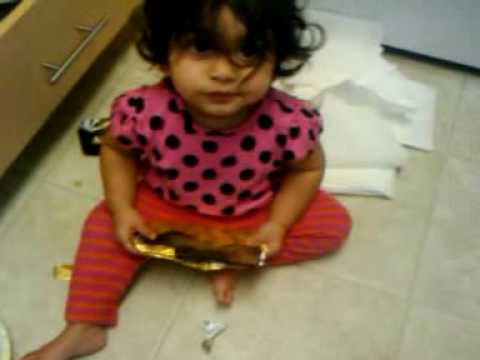 Arissa with Chocolate