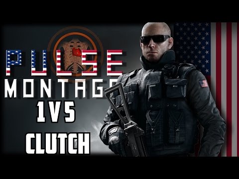 Rainbow Six Siege 1v5 CLUTCH ACE Start of Round 1v5