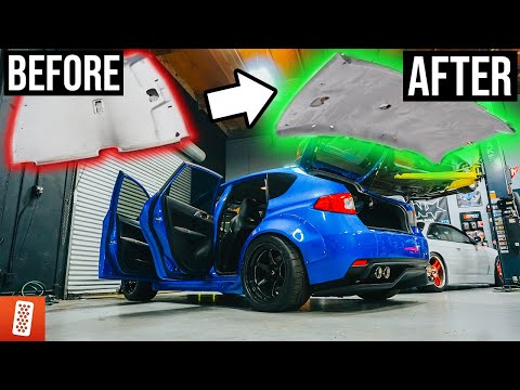 How to Suede/Alcantara Wrap a Headliner (Feels Luxurious & Smells Amazing) *WORKS FOR ANY CAR*