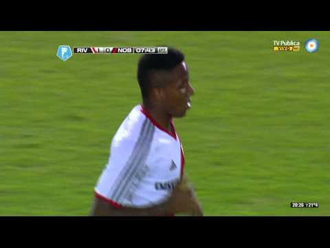 Gol de Carbonero. River Plate 1 - Newells 0 | Torneo Final 2014 - Fecha 11