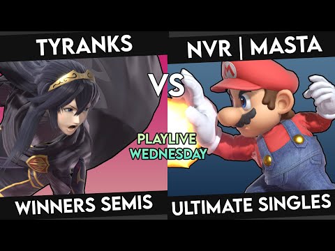 BNB Playlive Wednesday 2 - Tyranks (Lucina) VS NVR | Masta (Mario) Winners Semis