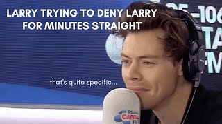 larry denying larry for 5 minutes straight