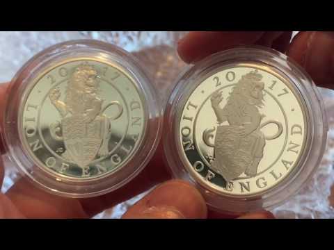 ***** | The best Queens Beast Collection arrives for NGC Grading Gold Silver Proof Bullion 1,2,5oz