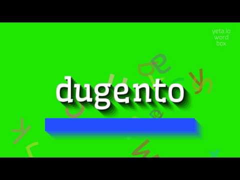 How to say "dugento"! (High Quality Voices)