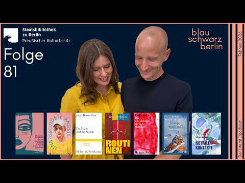 blauschwarzberlin - Der Literarturpodcast. Folge 81 Februar 2026