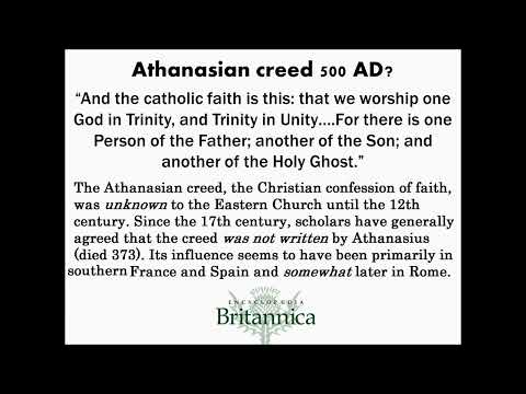How early is the doctrine of the Trinity? 325, 381, 451AD. Dr. Daniel Wallace