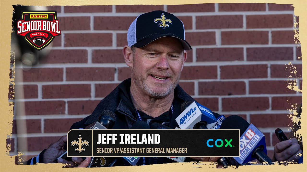 Jeff Ireland talks NFL Draft process, player evaluation | 2026 Senior Bowl