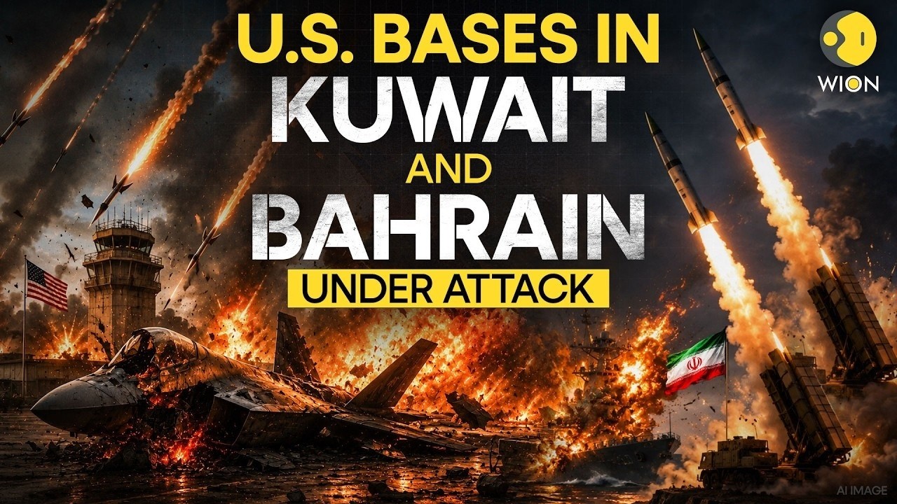 US-Iran War LIVE:Tehran Launches BRUTAL Attack ON US Bases, Bahrain, Jordan, Kuwait Targeted