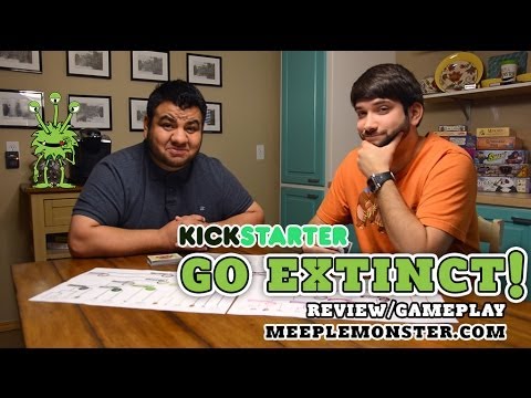 Meeple Monster: Go Extinct! - Gameplay/Review