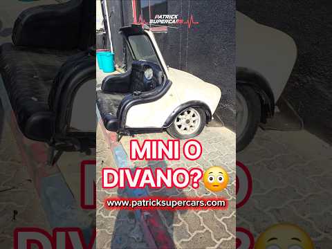HO BECCATO QUESTA VECCHIA MINI TRASFORMATA IN DIVANO 😳 #patricksupercars #autodepoca #carhunting
