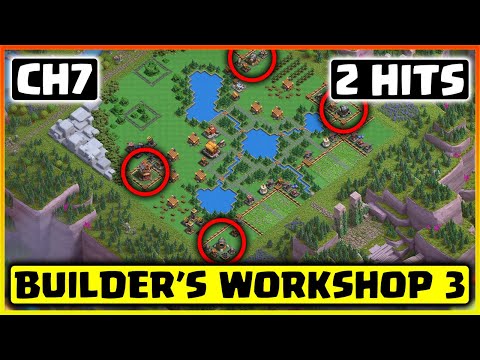 Builders Workshop Level 3 Attack Strategy | Builder Workshop Level 3 Attack | CH7 | (Clash of Clans)