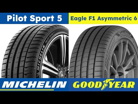 Michelin Pilot Sport 5 vs Goodyear Eagle F1 Asymmetric 6