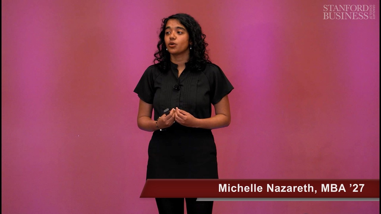 From Waste to Value: Rethinking the Water Crisis  |  Michelle Nazareth, MBA ’27