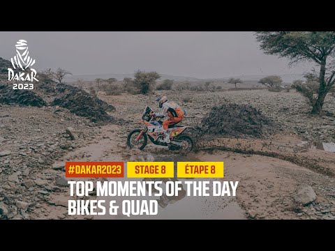 ダカール・ラリー2023 バイククラスのステージ8ハイライト動画