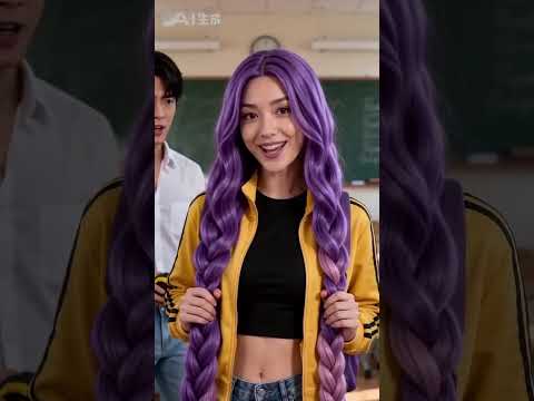 It’s the Long Hair Challenge — Will Mira walk away with the crown? 🏆 #rumi #mira  #funny