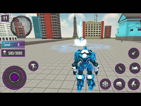 US Police Tiger Robot Car Game 3d (By Cradley Creations) Android Gameplay [FHD]