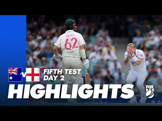 Australia vs England Highlights | Test 5, Day Two | The Ashes | Fox Cricket