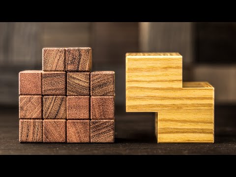 Ribbon puzzle made by Pelikan. How to fit all parts inside the box?