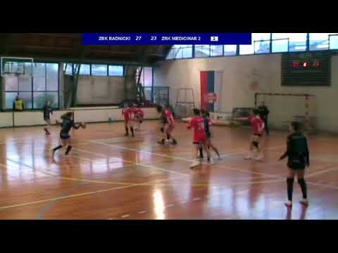 PRLZ 13. kolo / ŽRK Radnički - ŽRK Medicinar 2 / 08.03.2020.