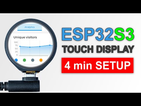 Set Up Your Touch Display for AMAZING UI - ESP32S3, LVGL
