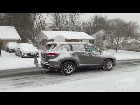 01-29-2022 Montgomery County, PA - Winter Storm Kenan - Winter Storm Begins & Aftermath - 4K