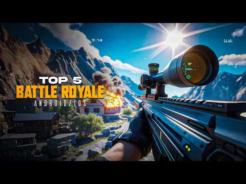 Top 5 Battle Royale games on Android and IOS!