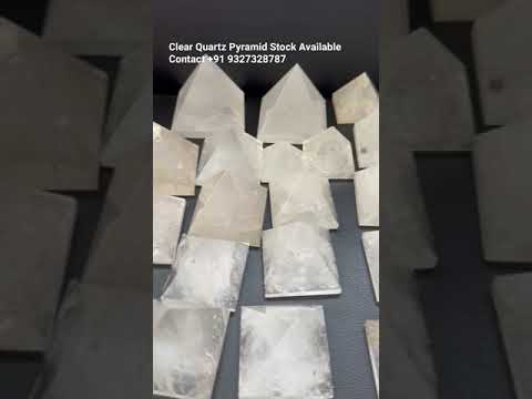 Clear Quartz Pyramid 
