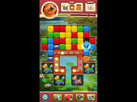 Toon Blast Level 7145 - NO BOOSTERS 🐻🐺🐱 | SKILLGAMING ✔️