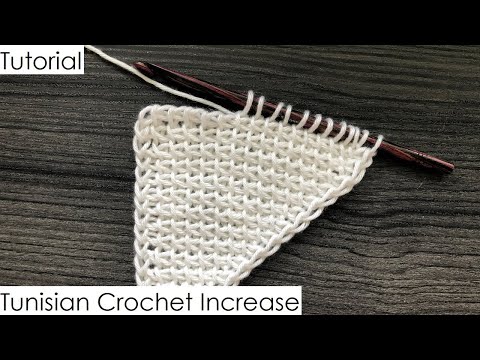 Tutorial - Tunisian Crochet Increase (YO & M1)