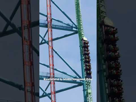 WORLD'S TALLEST Roller Coaster - The 20,800 Horsepower Kingda Ka #ride