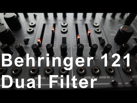 Обзор модуля Behringer 121 Dual VCF