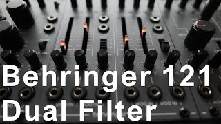 Video thumbnail for Behringer 121 Dual Filter Module by synthe sizer83