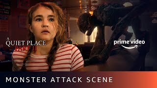 Run or Die! | The Monster Attack | A Quiet Place Part II | Amazon Prime Video #shorts