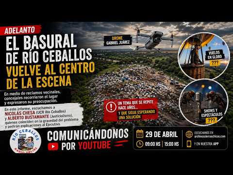 El basural de Río Ceballos: la nota que salió al aire, ahora con imágenes que muestran la realidad