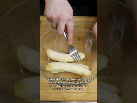 Recette gaufre banane