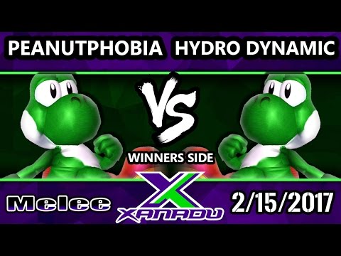 S@X 189 - Peanutphobia (Yoshi) Vs. Hydro Dynamic (Yoshi) - SSBM Tournament - Smash Melee
