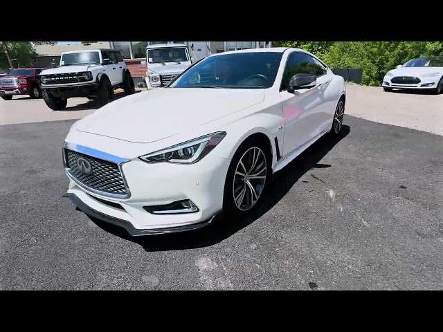 2017 INFINITI Q60 COUPE V6, TWIN TURBO, 3.0 LITER 3.0T PREMIUM COUPE 2D
