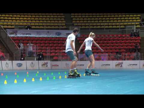 2016 WIFC Classic Slalom Pair 4th Place Hartmanis Klaudia & Sulinowski Michal (POL)