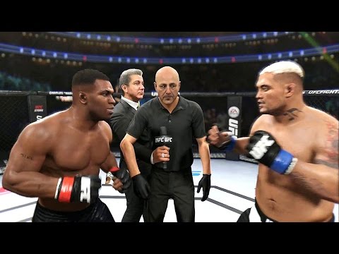EA Sports UFC 2 Iron Mike Tyson vs. Mark Hunt FULL FIGHT (Xbox One, PS4)