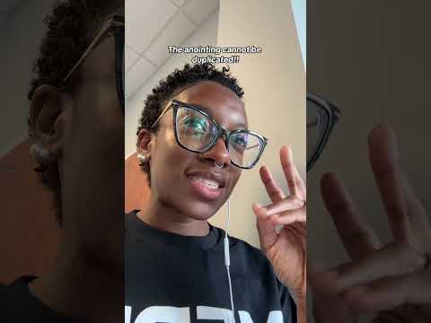 ⚠️ The anointing CANNOT be duplicated‼️